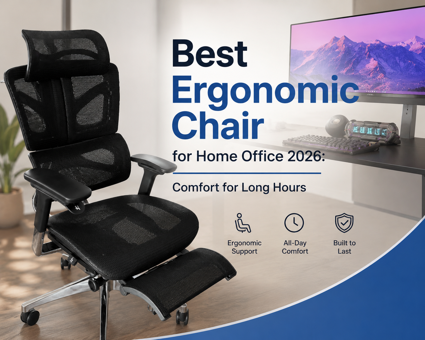 Best Ergonomic Chair for Home Office 2026: Comfort for Long Hours