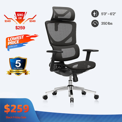 OdinLake L1 (Ergo UPGRADE 518) | Ergonomic Office Chair