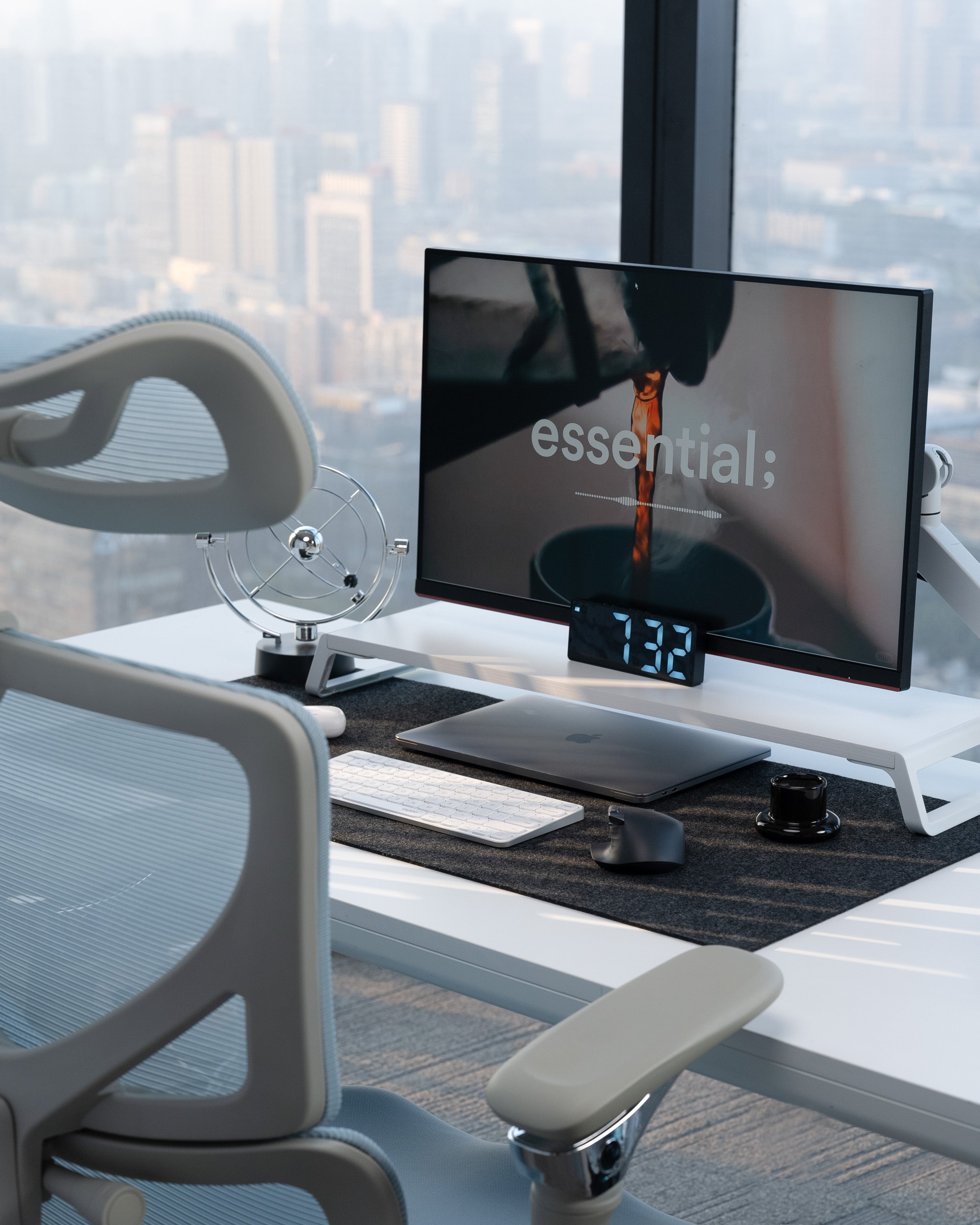 L1 Pro Full Aqua Blue Ergonomic chair
