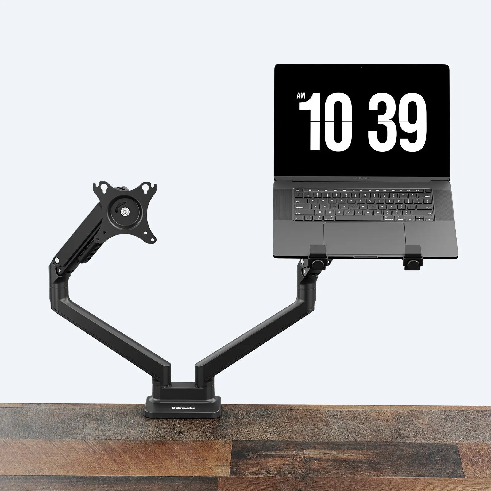 OdinLake Dual Arm Monitor Stand + Laptop Stand OdinLake