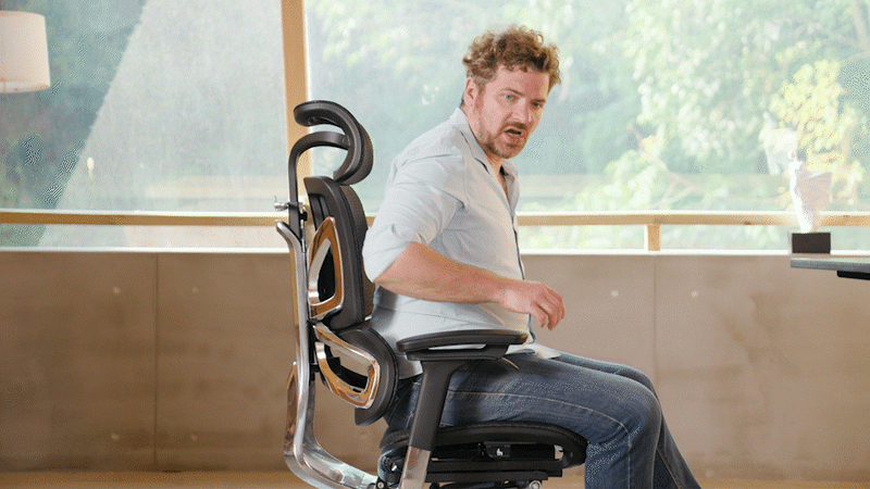 5 Levels Backrest height