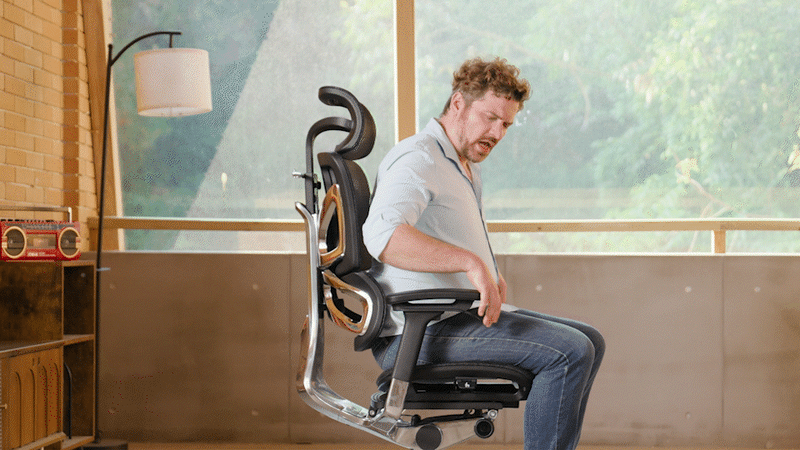 18.5-22.5 inch Seat Height Adjustment