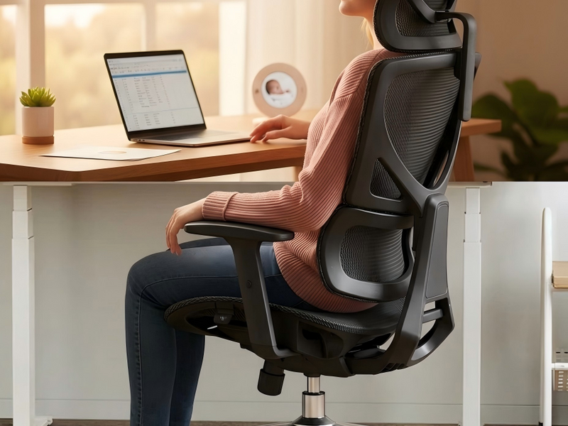 The Hidden Back Pain of WFH Moms: How to Choose the Right Ergonomic Chair