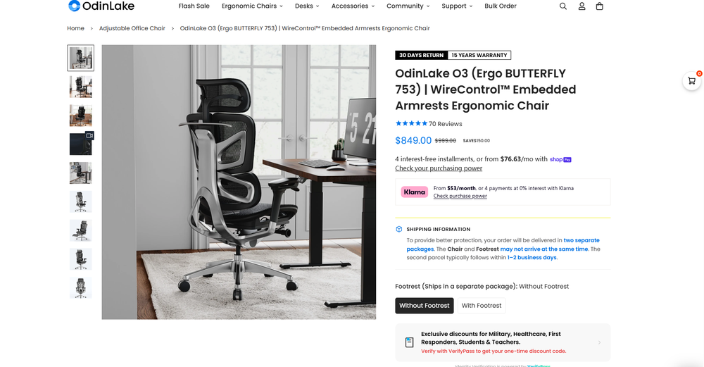 O3 office chair