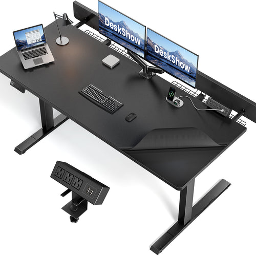OdinLake S1 Flip-Top Rear Panel  Stand Desk(30"D x 60"W x 45"H)