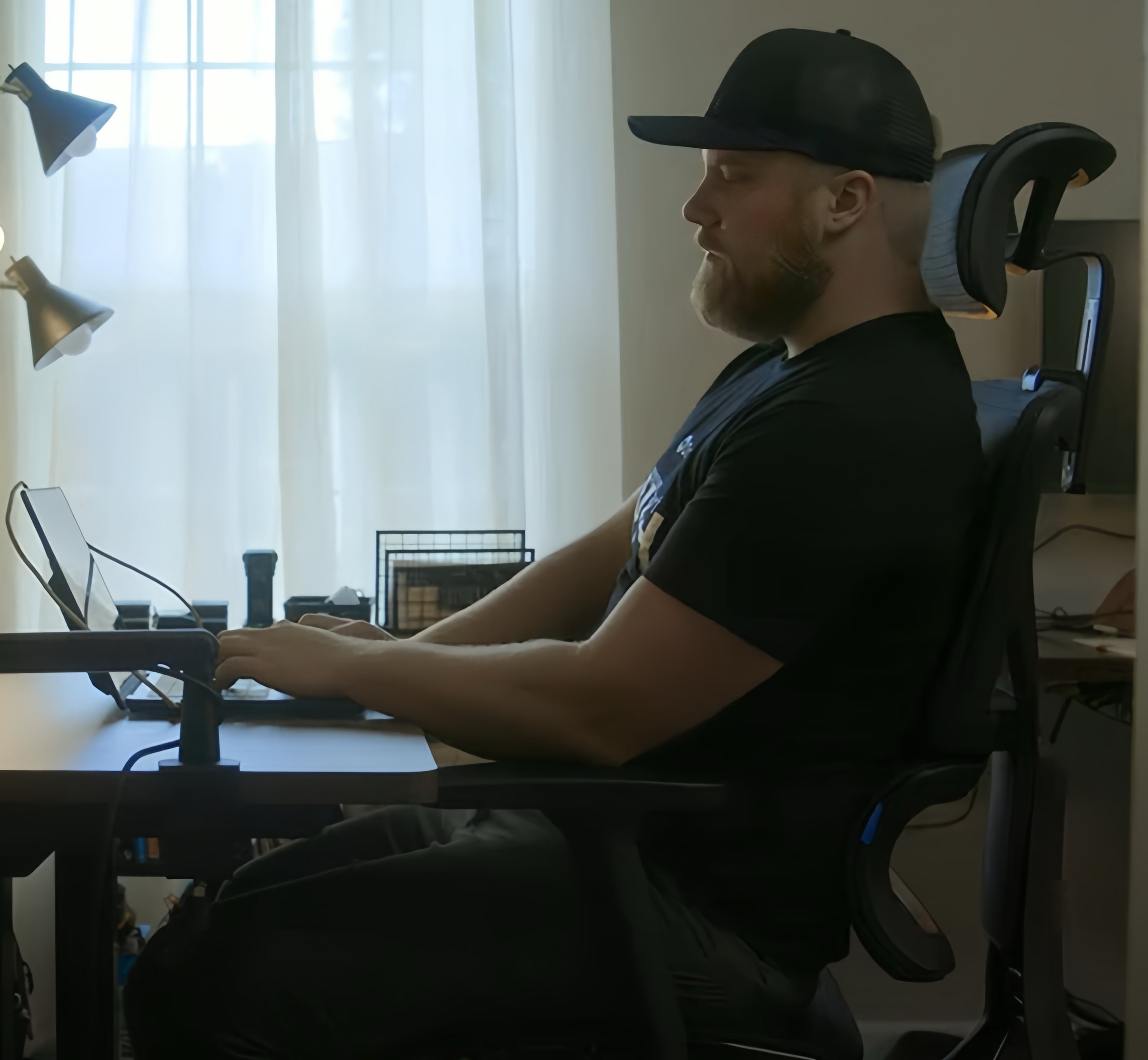 OdinLake | Ergonomic Desk with Chair, Ergonomic Comfort, WFH Enjoyment