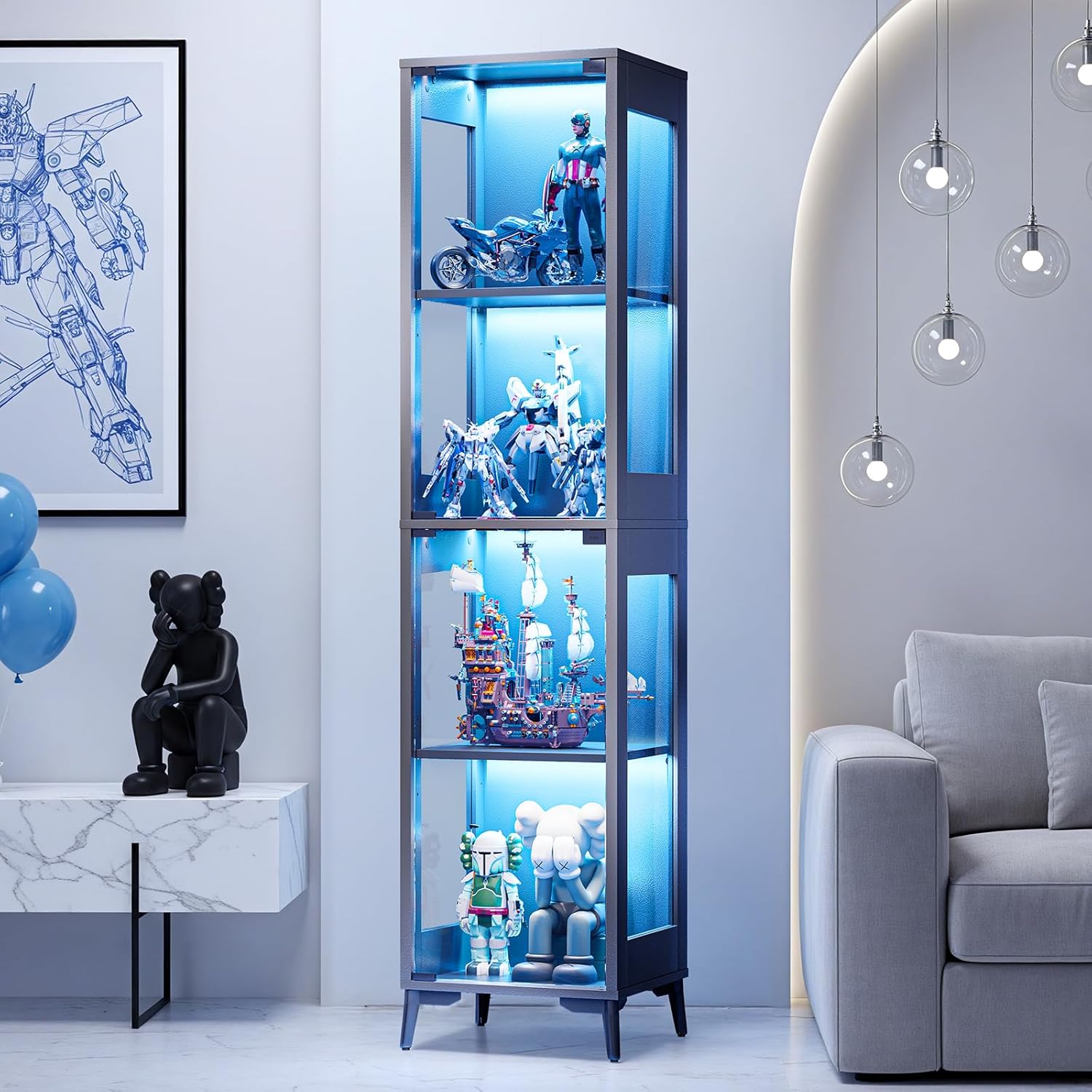 Glass Display Cabinet