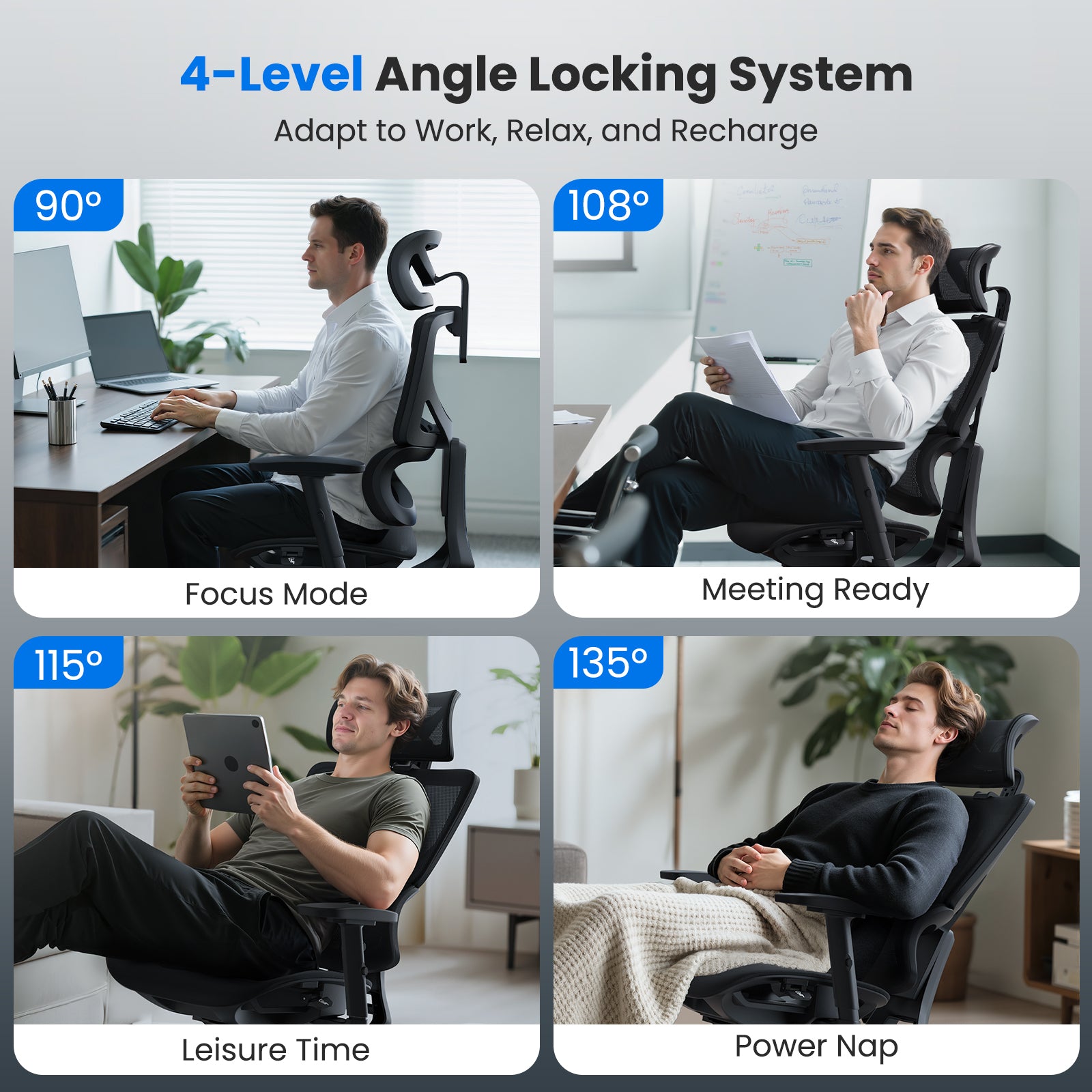 OdinLake L1 (Ergo UPGRADE 518) | Ergonomic Office Chair