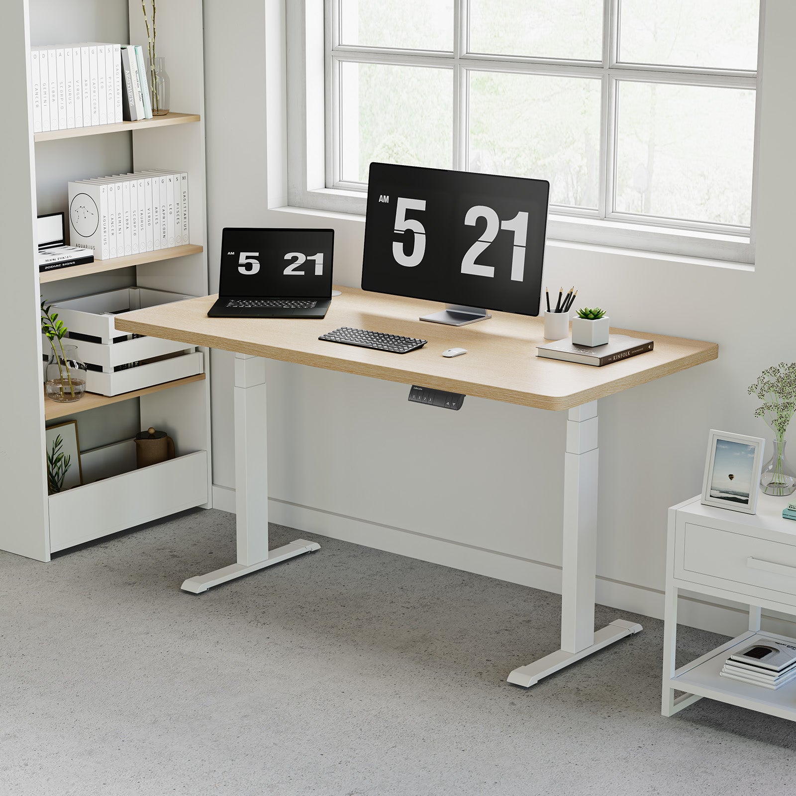 OdinLake Dual Motor 3-stage Leg Standing Desk S450 60