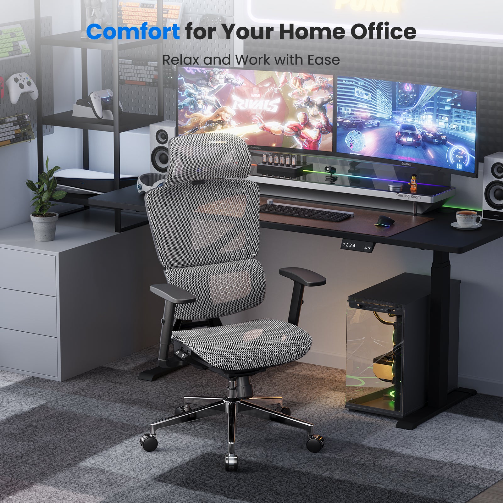 OdinLake L1 Ergonomic Chair | 350lb Big & Tall